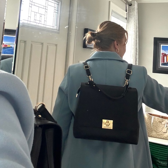 Tuscany Leather Silene Leather Convertible Backpack Handbag - Picture 10 of 10